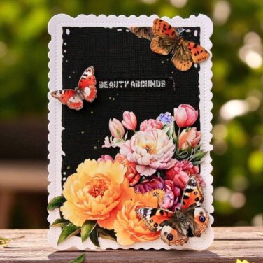 Alternative view of AALL & CREATE  -  Ephemera Die-Cuts - Sorbet Petals #EP-88