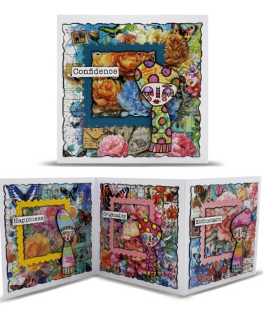 Alternative view of AALL & CREATE   - Washi Tape - Butterfly Correspondence  MT-142