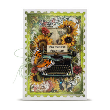 Alternative view of AALL & CREATE   - A6 Design Paper - Florabella Fantasia #PA-42