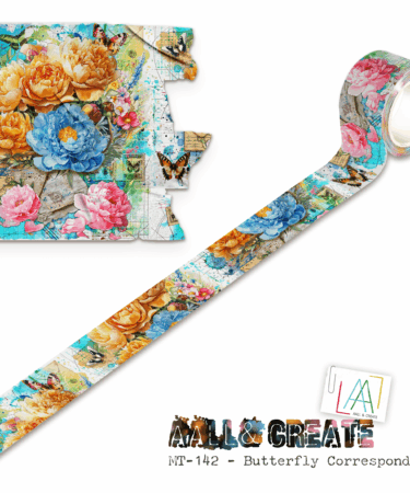 AALL & CREATE   - Washi Tape - Butterfly Correspondence  MT-142