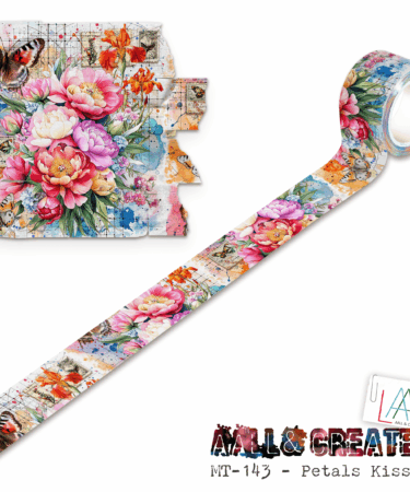 AALL & CREATE   - Washi Tape - Petals Kiss  #MT-143
