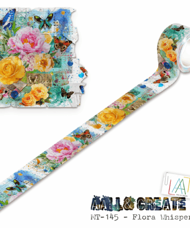 AALL & CREATE  - Washi Tape - Flora Whispers #MT-145