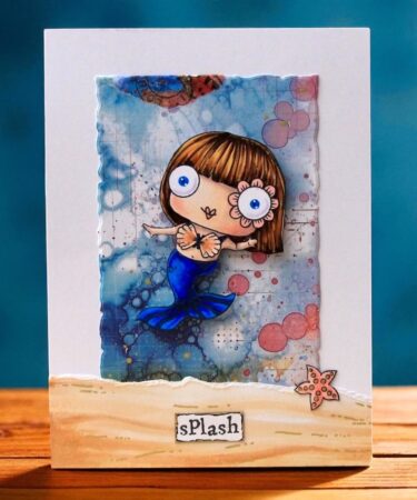 Alternative view of AALL & CREATE   - A5 Design Paper - Colour Me Floral #PA-41