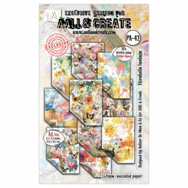 AALL & CREATE   - A6 Design Paper - Florabella Fantasia #PA-42