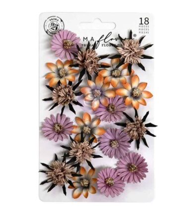 Prima Marketing - Collezione Bewitched - Paper Flowers 18/PkgWitch Hazel