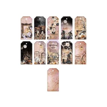 Prima Marketing - Collezione Bewitched - 3x6 Tag Pad 40/Pkg