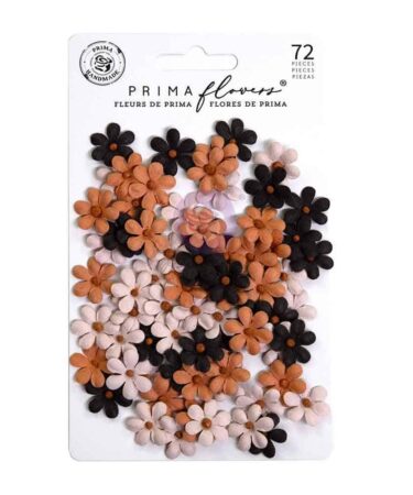 Prima Marketing - Collezione Bewitched - Paper Flowers 72/Pkg  -Witch's Sprinkle