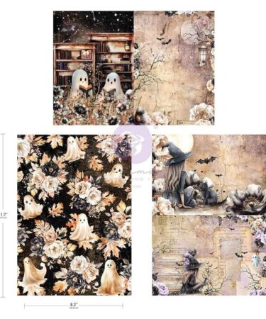 Prima Marketing - Collezione Bewitched - A4 Decoupage 8.3"x11.7" each