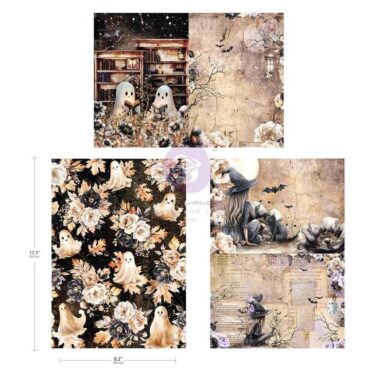 Prima Marketing - Collezione Bewitched - A4 Decoupage 8.3"x11.7" each