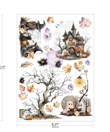 Prima Marketing - Collezione Bewitched - A4 Transfer 8.3"x11.7"