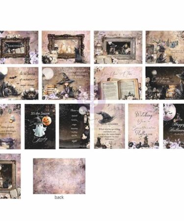 Prima Marketing - Collezione Bewitched - 4x6 Journaling Cards 45/Pkg