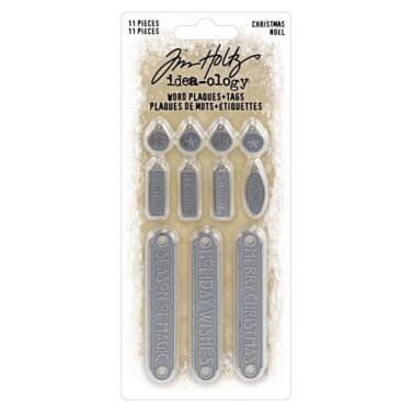 Tim Holtz Idea-Ology - xWord Plaques + Tags