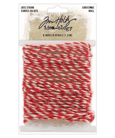 Tim Holtz Idea-Ology Jute String - Christmas
