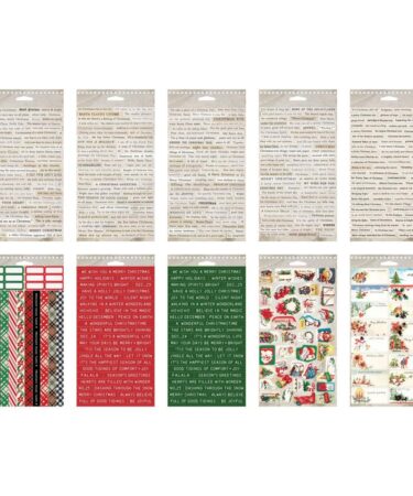 Alternative view of Tim Holtz Christmas Idea-ology -Sticker Book