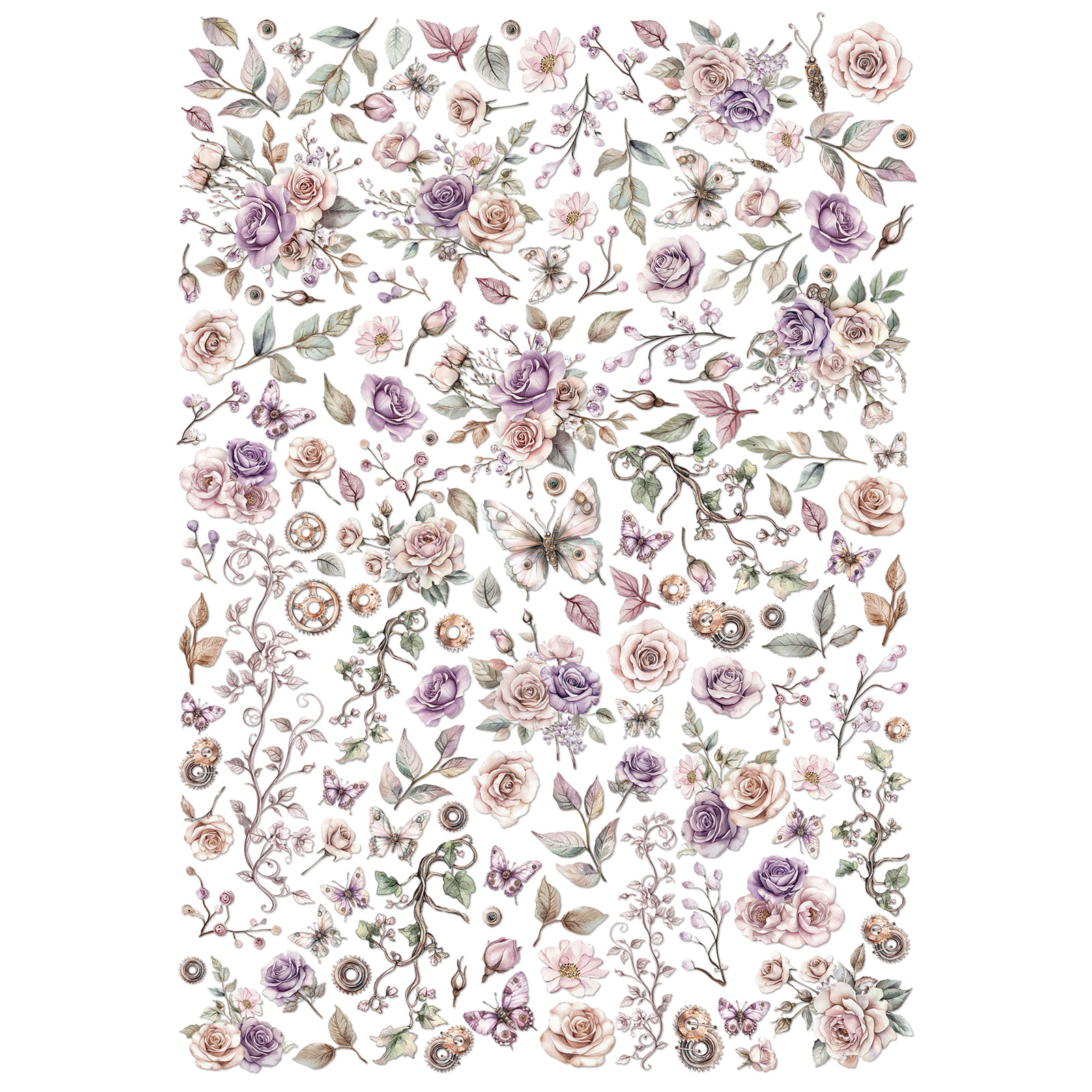 49 and Market- Collezione Echoes of Time -Laser Cut Wildflowers - immagine 2