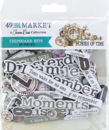 49 and Market- Collezione Echoes of Time -  Chipboard Bits