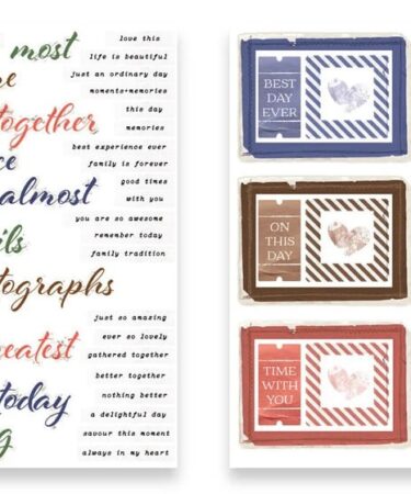 Alternative view of ARDEN CREATIVE STUDIO - Collezione Laurel Grove  Page Makers Ephemera Pack (80pcs)