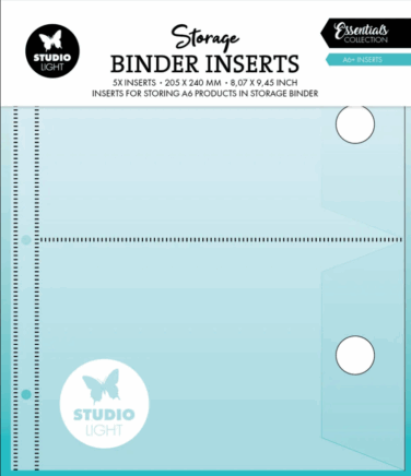 STUDIO LIGHT - Storage Binder Inserts A6+ Insert (5pcs)  (BASIC)