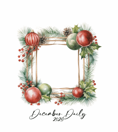 CALENDARIO DELL'AVVENTO 2025 - GRAFICHE STAMPATE