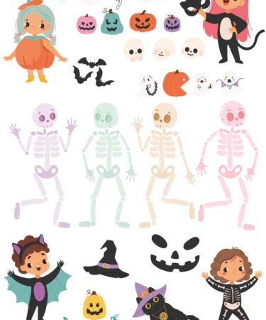 MINTOPIA - Collezione This is Halloween - foglio di Rub-on A4