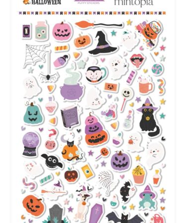 MINTOPIA - Collezione This is Halloween - Pegatinas puffy ilustraciones