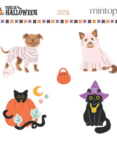 MINTOPIA - Collezione This is Halloween - Fustelle  Peluditos