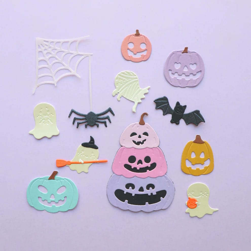 Fustella Sottile ZAG Per Halloween – Fantasma Sfumato 43x40 Mm Per Creazioni 3D E Fai Da Te