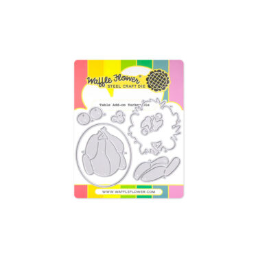 WAFFLE FLOWER - Table Add-on Turkey Die