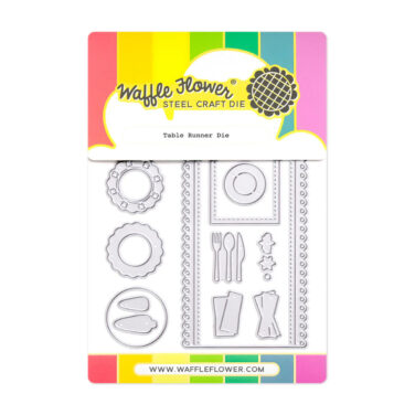 WAFFLE FLOWER - Table Runner Die