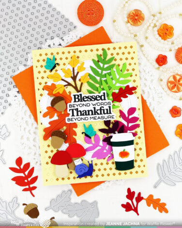 Alternative view of WAFFLE FLOWER - Cozy Icons Die