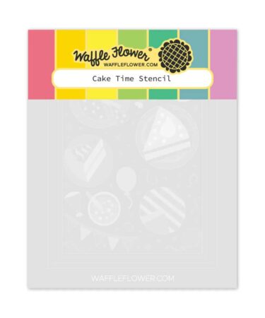 WAFFLE FLOWER - Cake Time Stencil