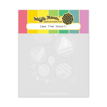WAFFLE FLOWER - Cake Time Stencil