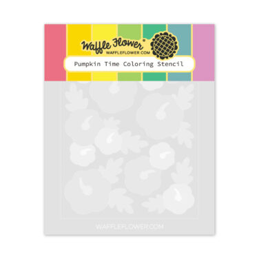 WAFFLE FLOWER - Pumpkin Time Coloring Stencil