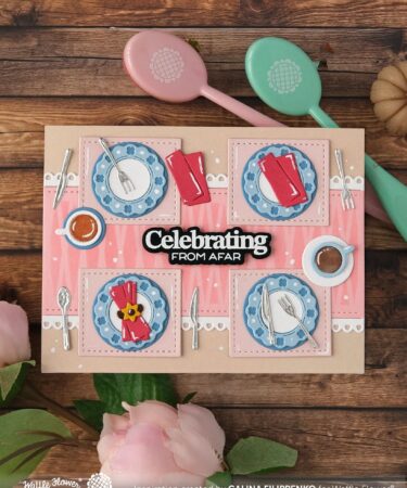 Alternative view of WAFFLE FLOWER - Grateful Heart Sentiments Stamp Set