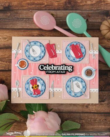 Alternative view of WAFFLE FLOWER - Grateful Heart Sentiments Stamp Set