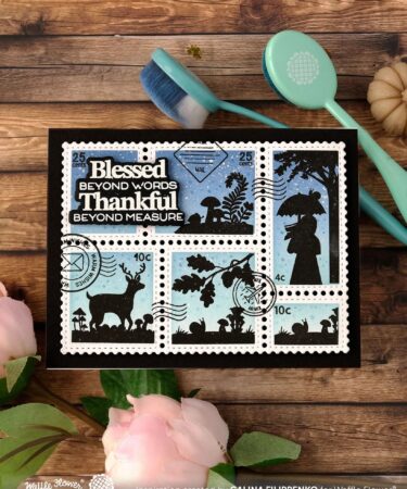 Alternative view of WAFFLE FLOWER - Grateful Heart Sentiments Matching Die