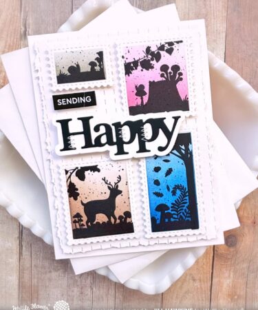 Alternative view of WAFFLE FLOWER - Subsentiments Cake Time Diecut