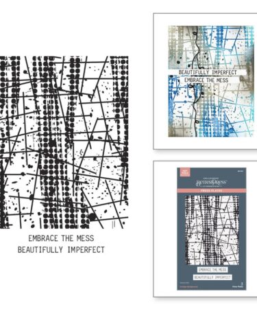 SPELLBINDERS - Collezione Beautifully Imperfect - Grungy Background Press Plates