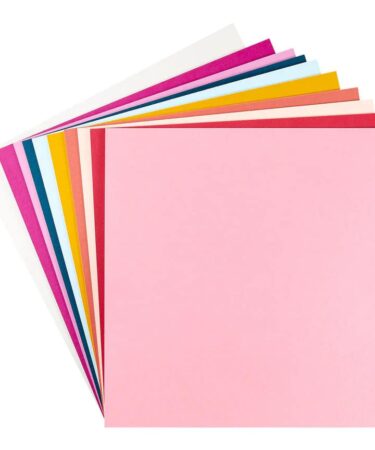 Alternative view of SPELLBINDERS - Collezione Beautifully Imperfect - Beautifully Imperfect ColorWheel Cardstock 12 x 12" - 10 FOGLI ASSORTITI