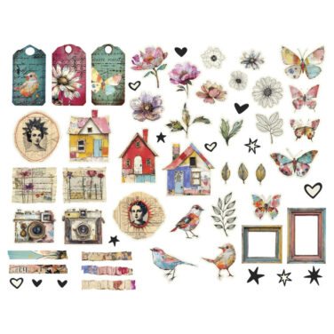 SPELLBINDERS - Collezione Beautifully Imperfect - Beautifully Imperfect Die Cut Shapes