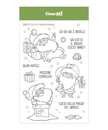 IMPRONTE D'AUTORE - set di timbri-  Santa mission