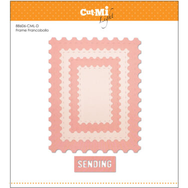 IMPRONTE D'AUTORE - set di fustelle - Frame Francobollo