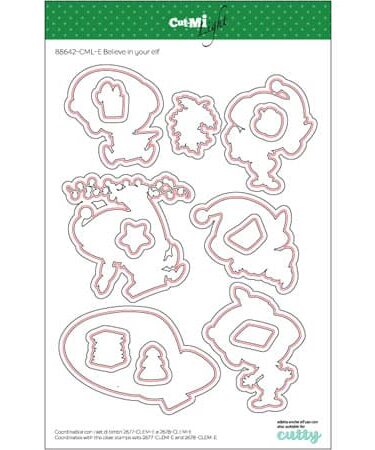 IMPRONTE D'AUTORE - set di fustelle -  Believe in your Elf