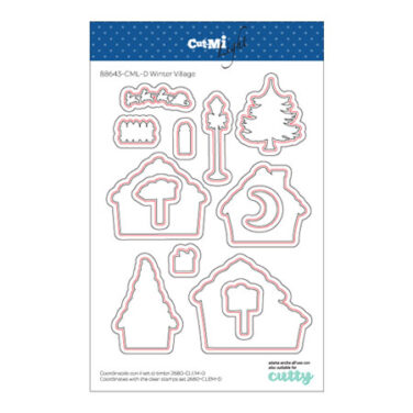 IMPRONTE D'AUTORE - set di fustelle -  Winter village