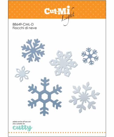 IMPRONTE D'AUTORE - set di fustelle -  Fiocchi di neve