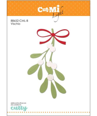 IMPRONTE D'AUTORE - set di fustelle -  Vischio