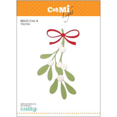 IMPRONTE D'AUTORE - set di fustelle -  Vischio