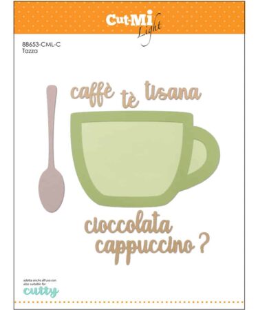 IMPRONTE D'AUTORE - set di fustelle -  Tazza