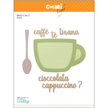 IMPRONTE D'AUTORE - set di fustelle -  Tazza