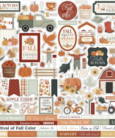 CARTA BELLA - Collezione It's Autumn - It's Autumn Element Sticker